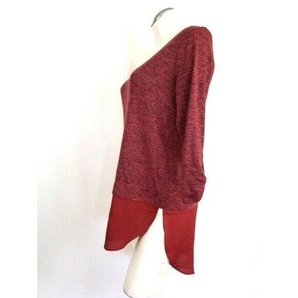 3/$25 The Limited Size S Rust Black Top - Picture 3 of 5